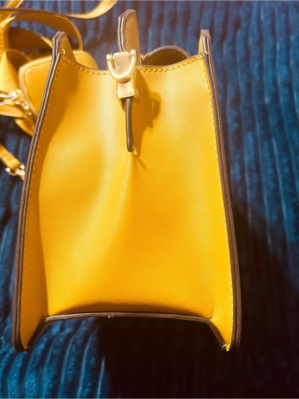 Steve Madden Crossbody Satchel- MERIGOLD